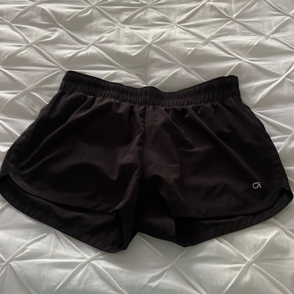 GAPFIT BLACK RUNNING SHORTS (Medium)